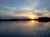 Sunset on Ada Hayden
